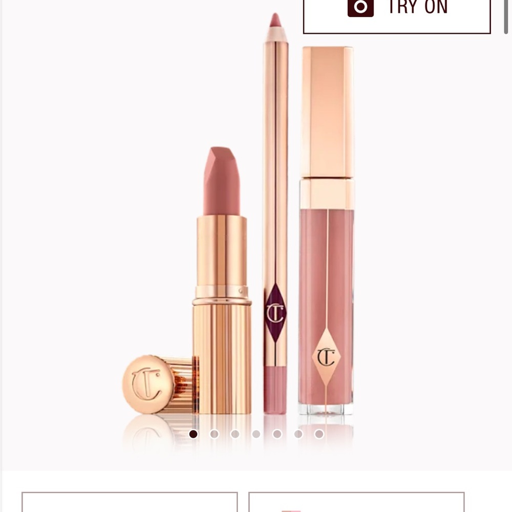 Charlotte Tilbury Pink Lip Kit and Two faced
